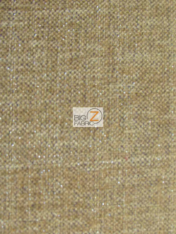 Sparkle Trend Chenille Upholstery Fabric / Gold / Sold By The Yard