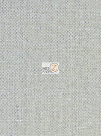 Sparkle Trend Chenille Upholstery Fabric / Natural / Sold By The Yard