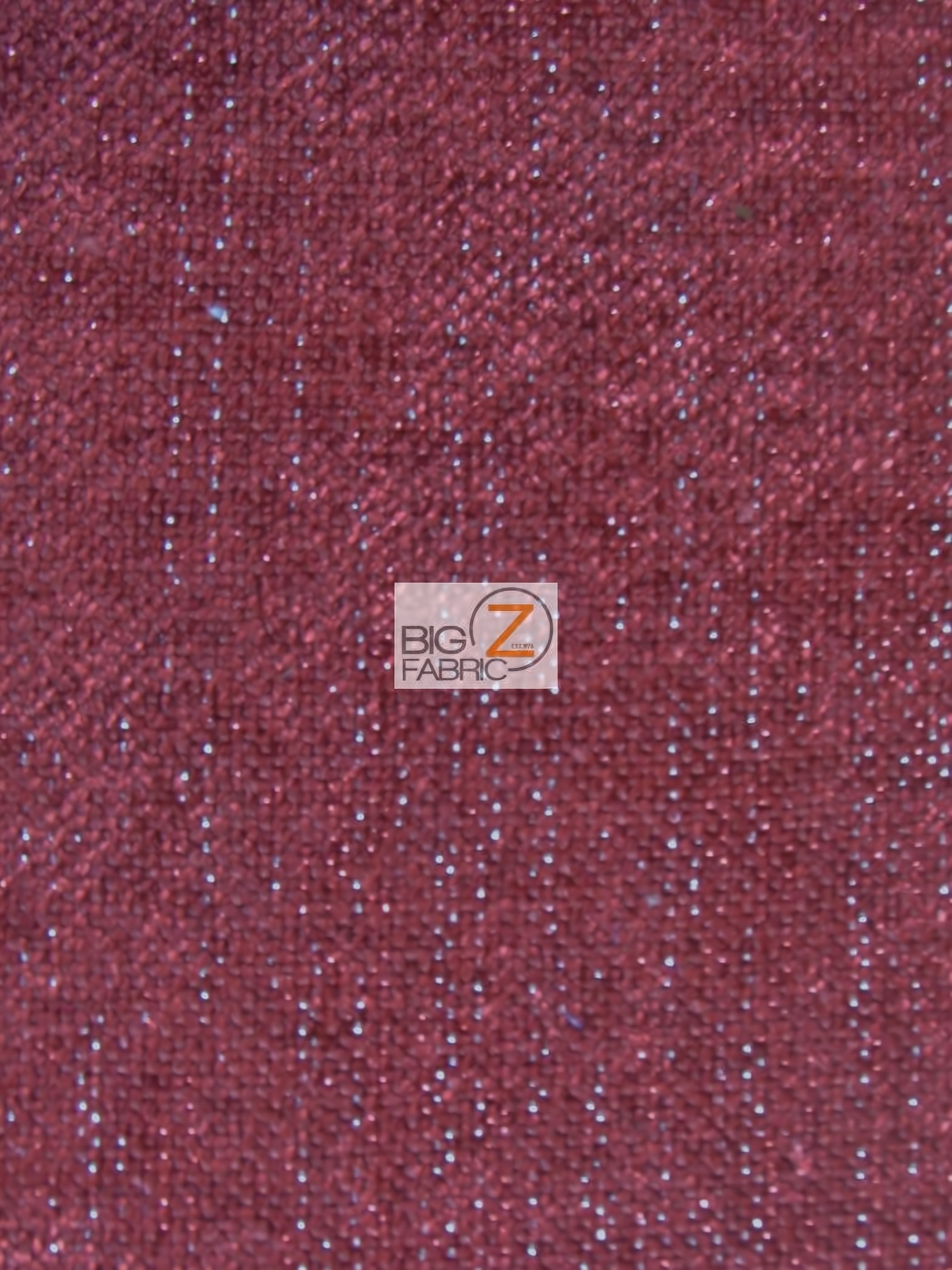 Sparkle Trend Chenille Upholstery Fabric / Red / Sold By The Yard