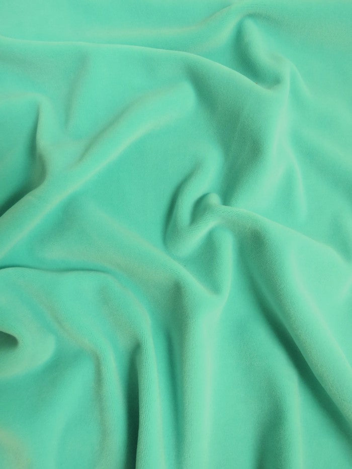 Aqua Stretch Mochi Plush Minky / Soft Solid Fabric by the Yard