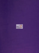 Dark Purple Velboa Solid Short Pile Fabric / By The Roll - 25 Yards-1