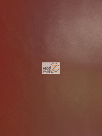 Solid Soft Faux Fake Leather Vinyl Fabric / Burgundy / By The Roll - 30 Yards