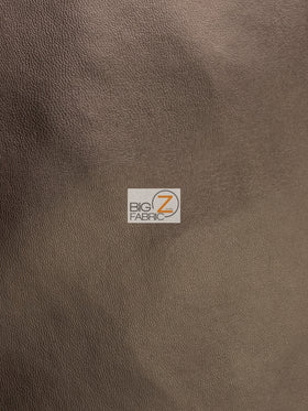 Solid Soft Faux Fake Leather Vinyl Fabric / Dark Brown / By The Roll - 30 Yards