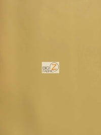 Solid Soft Faux Fake Leather Vinyl Fabric / Khaki / By The Roll - 30 Yards