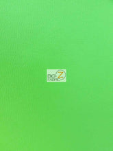 Solid Soft Faux Fake Leather Vinyl Fabric / Lime / By The Roll - 30 Yards