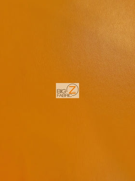 Orange Solid Soft Vinyl Fabric / Sold By The Yard
