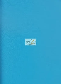 Turquoise Solid Soft Vinyl Fabric / Sold By The Yard