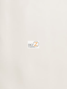 White Solid Soft Vinyl Fabric / Sold By The Yard