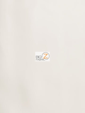 White Solid Soft Vinyl Fabric / Sold By The Yard