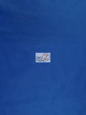 Royal Blue Velboa Solid Short Pile Fabric / Sold By The Yard