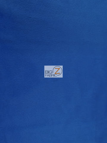 Royal Blue Velboa Solid Short Pile Fabric / Sold By The Yard