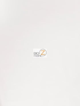 White Velboa Solid Short Pile Fabric / By The Roll - 50 Yards