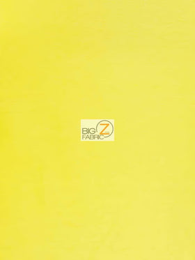Yellow Velboa Solid Short Pile Fabric / By The Roll - 50 Yards