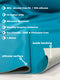 Solid Vegan Stretch Anti-Stain Soft Silicone Vinyl Fabric