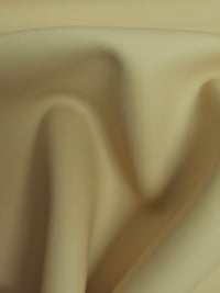 Solid Vegan Stretch Anti-Stain Soft Silicone Vinyl Fabric / Cream / By The Roll - 30 Yards