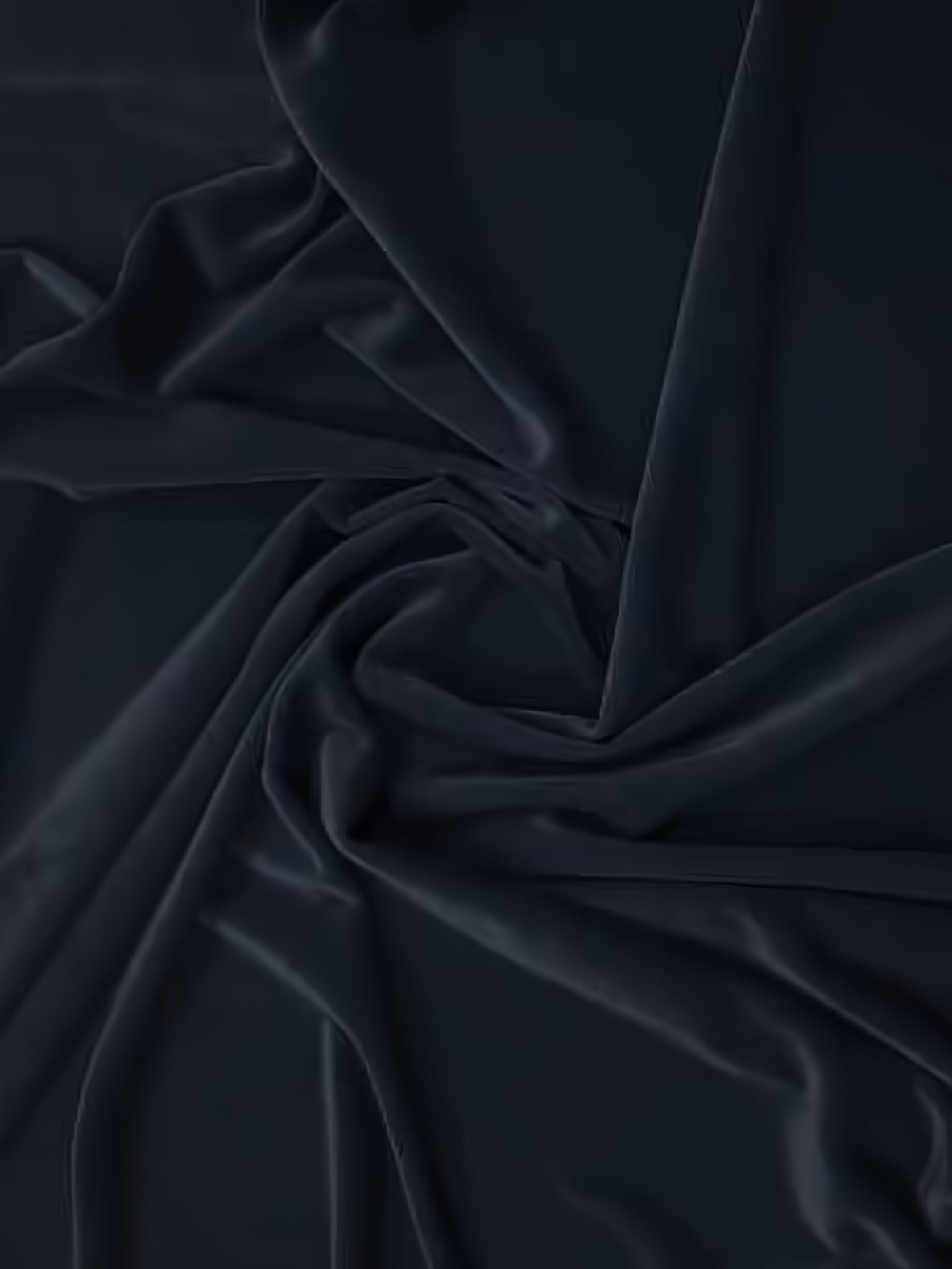 Stretch Velvet Velour Spandex 360 Grams Costume Fabric / Navy Blue / Sold By The Yard