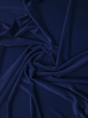 Stretch Velvet Velour Spandex 360 Grams Costume Fabric / Royal Blue / Sold By The Yard