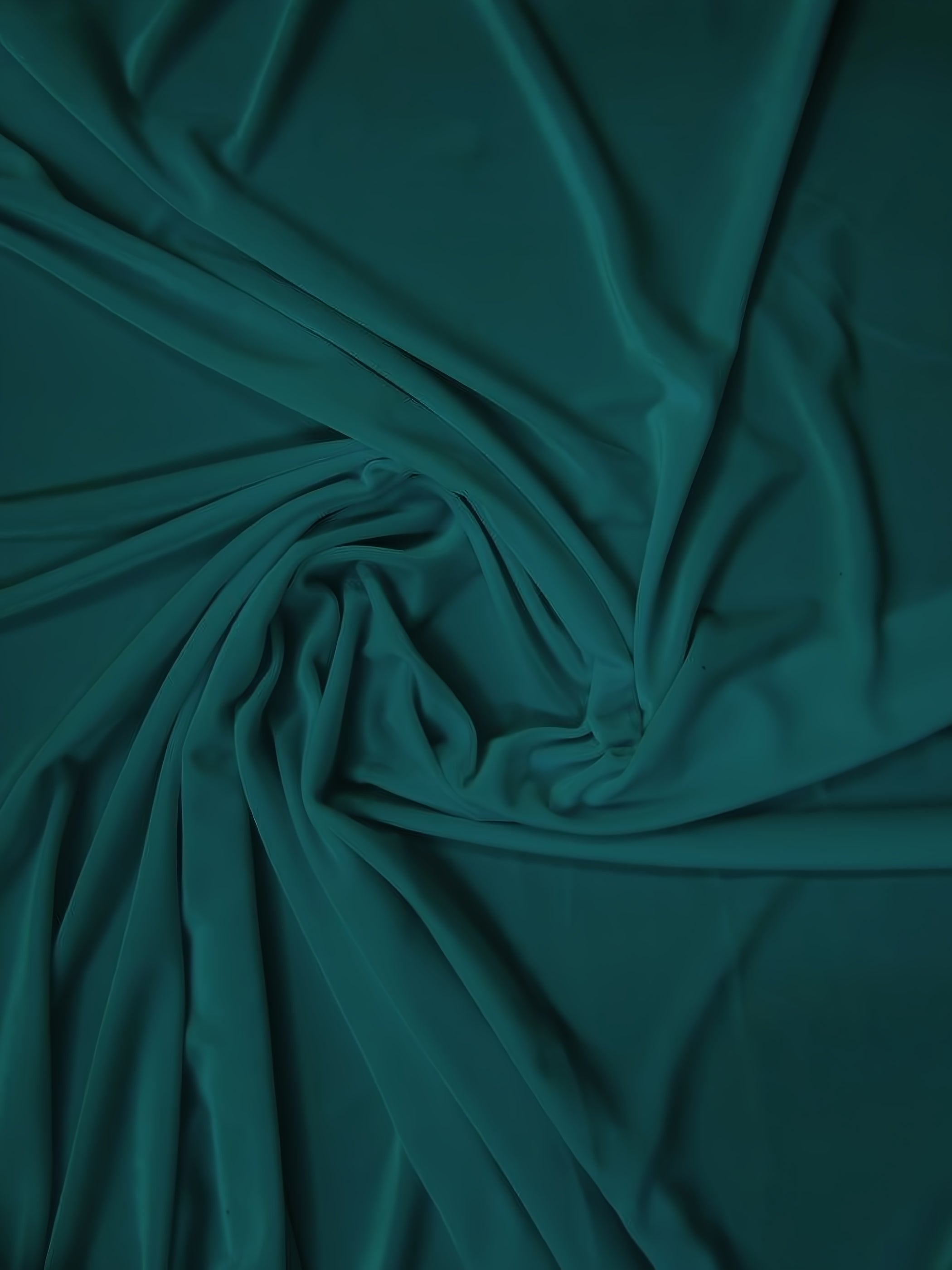 Stretch Velvet Velour Spandex 360 Grams Costume Fabric / Teal / Sold By The Yard