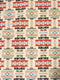 Aztec Indian Brushed Twill Fabric / Navajo / Sold By The Yard Closeout!!!