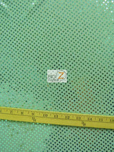 Small Confetti Dot Sequin Fabric / Neon Pink / Sold By The Yard