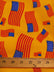 American Flags Poly Cotton Printed Fabric / Sold By The Yard