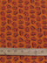 Poly Cotton Printed Fabric Halloween Pumpkins / Orange / Sold By The Yard