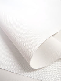 Premium Canvas PVC Outdoor Waterproof Fabric / White / Sold By The Yard