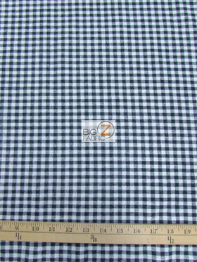 Tartan Plaid Uniform Apparel Flannel Fabric / Buffalo Mini Black / 30 Yard Roll
