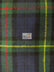 Tartan Plaid Uniform Apparel Flannel Fabric / Navy/Green / 30 Yard Roll