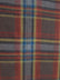 Tartan Plaid Polar Fleece Fabric / Orange/Brown / Sold By The Yard