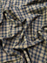 Tartan Plaid Uniform Apparel Flannel Fabric / Khaki/Blue