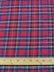 Tartan Plaid Uniform Apparel Flannel Fabric / Red/Multi-Color / Sold By The Yard