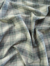 Tartan Plaid Uniform Apparel Flannel Fabric / Olive/Khaki