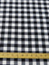 Tartan Plaid Uniform Apparel Flannel Fabric / Buffalo Black