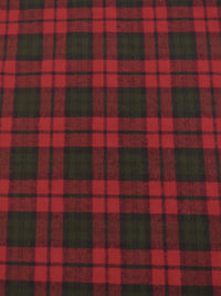 Tartan Plaid Uniform Apparel Flannel Fabric / Red/Green/Blue