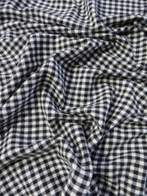 Tartan Plaid Uniform Apparel Flannel Fabric / Buffalo Mini Black