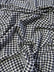 Tartan Plaid Uniform Apparel Flannel Fabric / Buffalo Mini Black