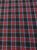 Tartan Plaid Uniform Apparel Flannel Fabric / Black/Red
