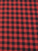 Tartan Plaid Uniform Apparel Flannel Fabric / Buffalo Red/Black / Sold By The Yard