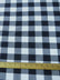 Tartan Plaid Uniform Apparel Flannel Fabric / Buffalo Navy / Sold By The Yard