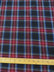 Tartan Plaid Uniform Apparel Flannel Fabric / Black/Red