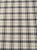 Tartan Plaid Uniform Apparel Flannel Fabric / Gray/Black / Sold By The Yard