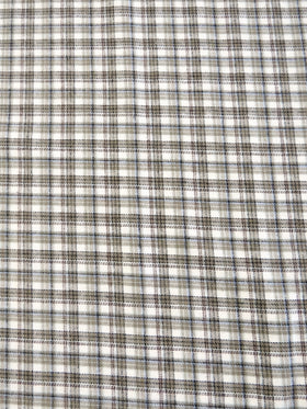 Tartan Plaid Uniform Apparel Flannel Fabric / Sage/White / Sold By The Yard