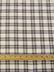 Tartan Plaid Uniform Apparel Flannel Fabric / Brown/Cream / Sold By The Yard