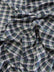 Tartan Plaid Uniform Apparel Flannel Fabric / Navy/Green / Sold By The Yard