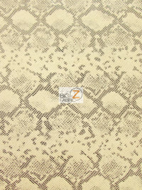 Tropic Sopythana Python Snake Vinyl Fabric / Sold By The Yard