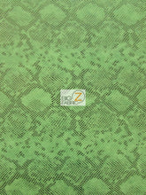 Viper Sopythana Embossed Snake Skin Vinyl Leather Fabric