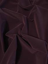 Upholstery Grade Solid Flocking Velvet Fabric / Dark Purple / Sold By The Yard