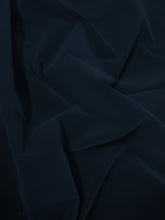 Upholstery Grade Solid Flocking Velvet Fabric / Navy Blue / Sold By The Yard