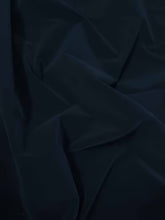 Upholstery Grade Solid Flocking Velvet Fabric / Navy Blue / 40 Yards Roll